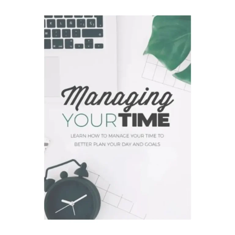 Managing Your Time How Time Management Can Save You Time